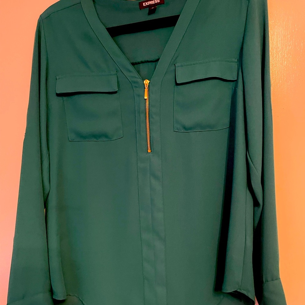 Express green work top